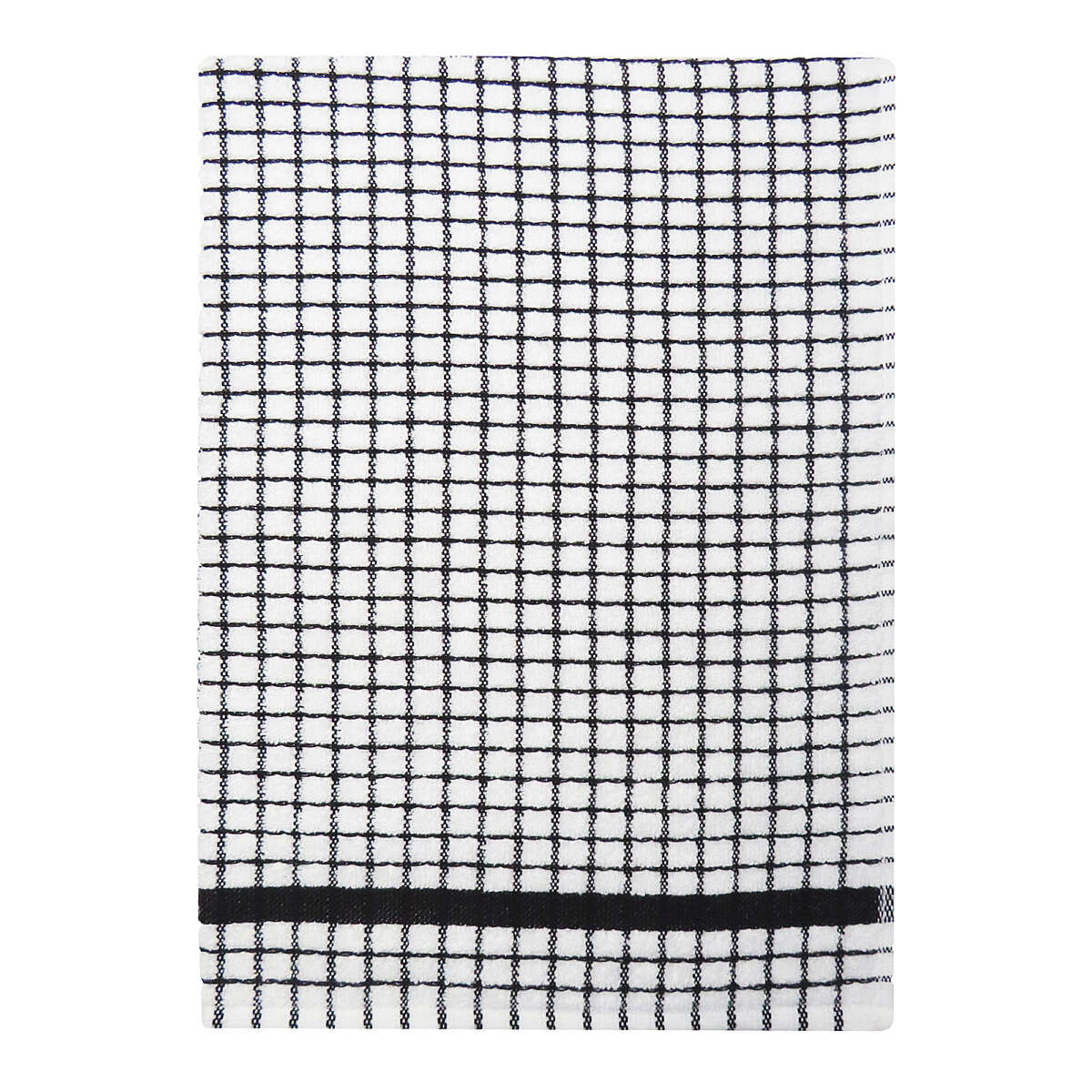 Poli Dri Tea Towel Black