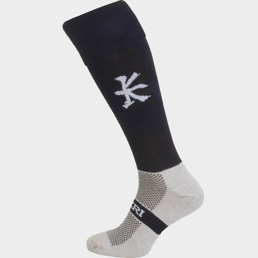 Black School Playing Socks