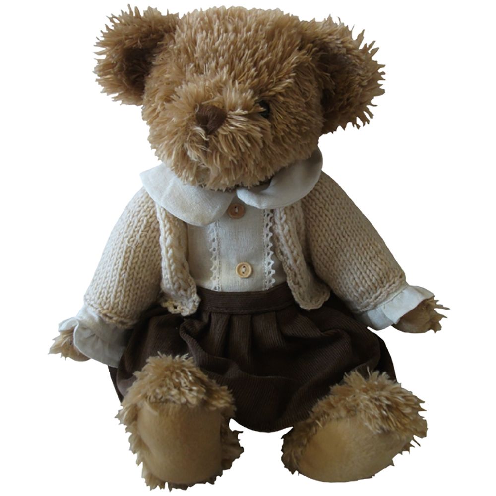 Farmyard Teddy Bear, Teddy with Farmyard Pyjamas, Powell Craft