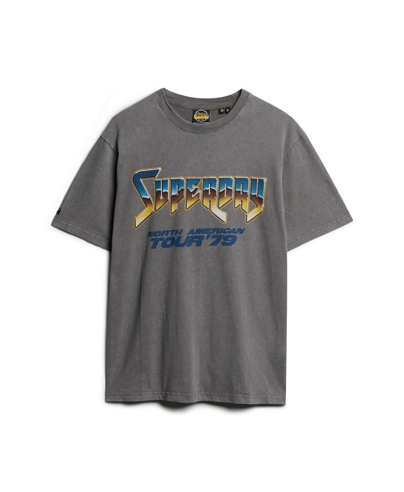 Superdry Unisex 70s Rock Graphic T-Shirt