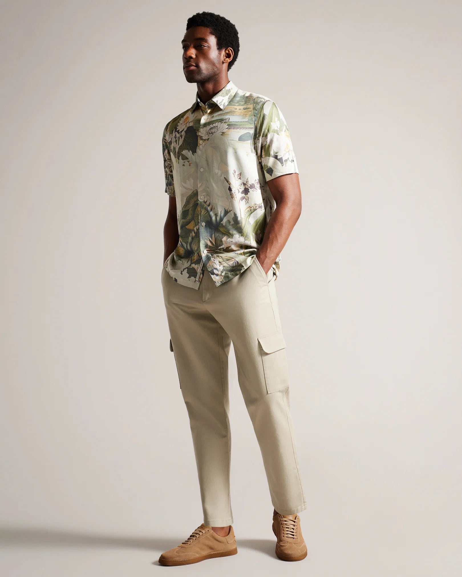 Ted Baker Slim Fit Cargo Trousers Ivan Jameson Portadown