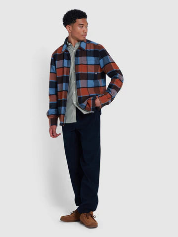 Farah Fulbright Checked Overshirt