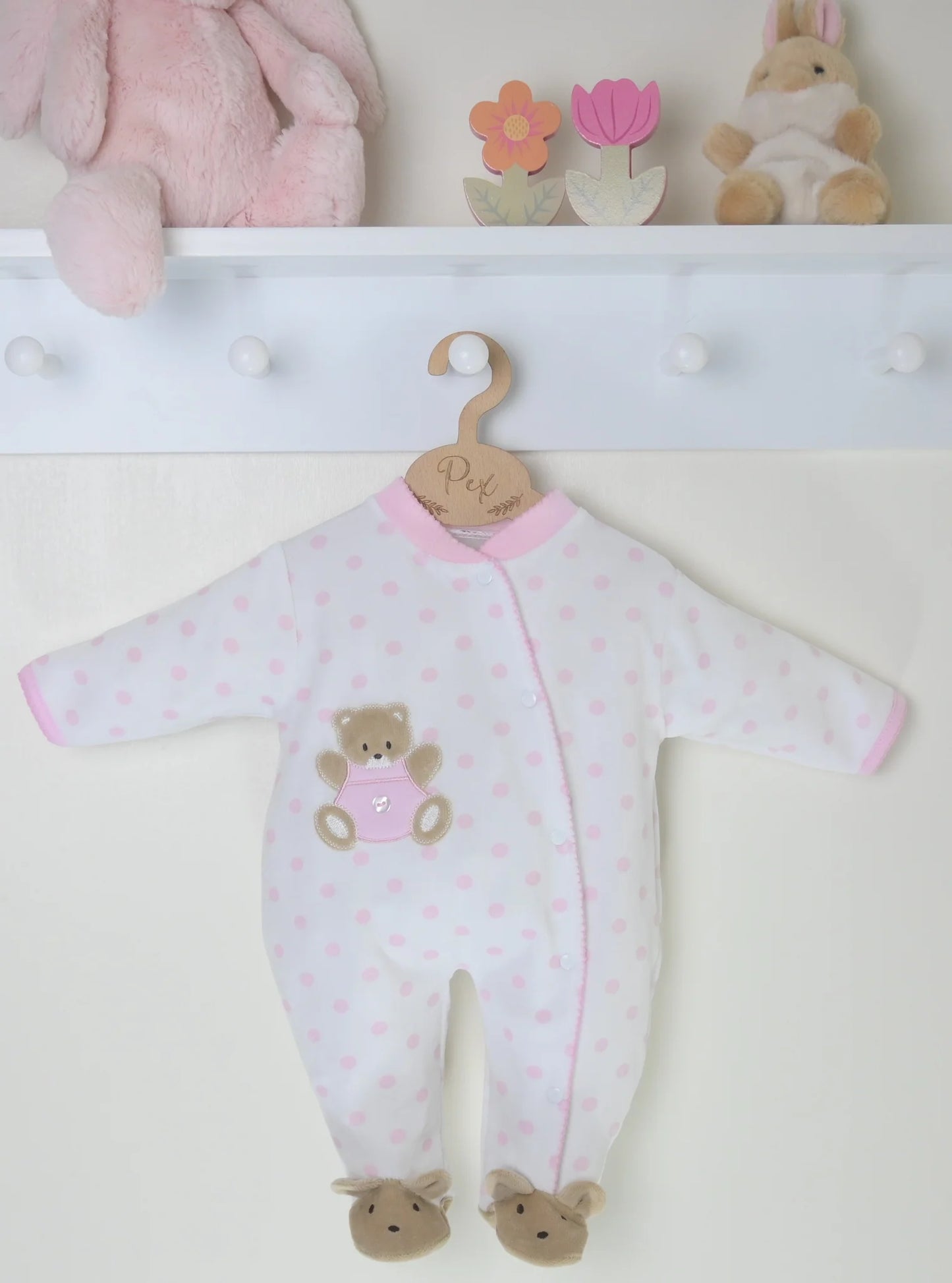 PEX Teddy Spot Sleepsuit B98680