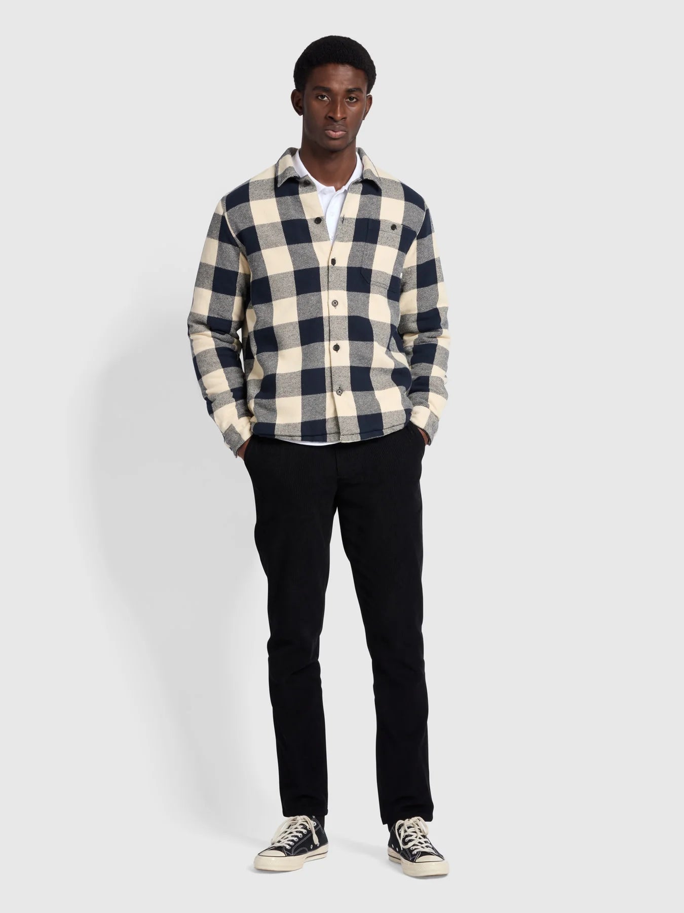 Farah LS Wadded Overshirt