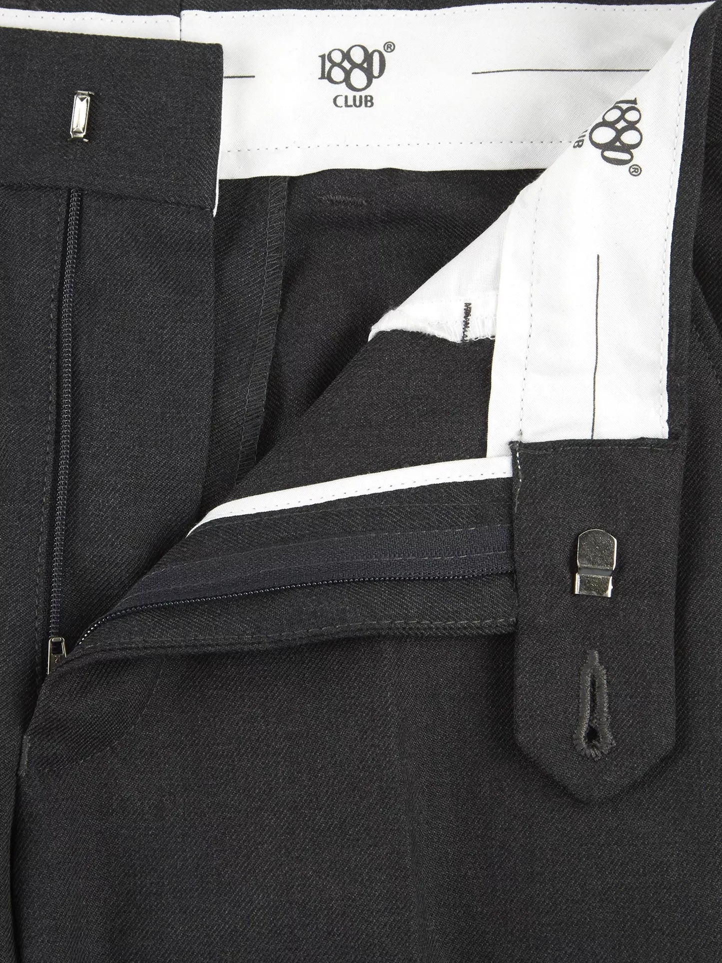 1880 Club Youths' Grey Slim School Trouser 72765