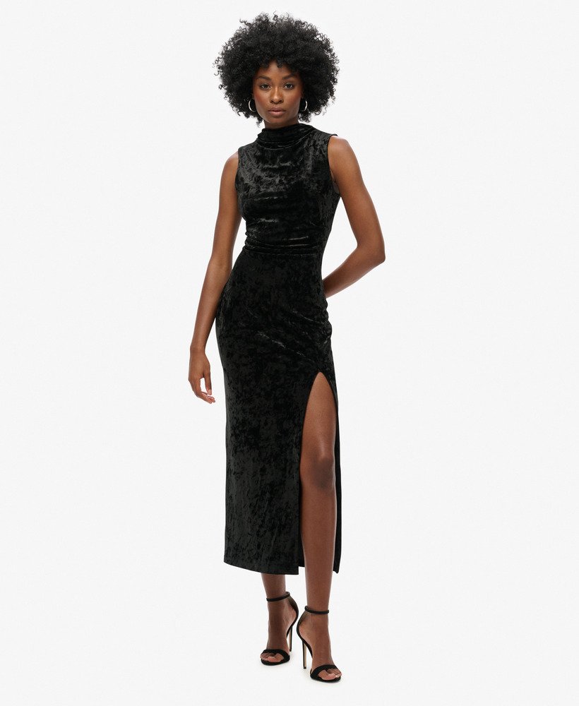 Superdry Velvet Maxi Dress