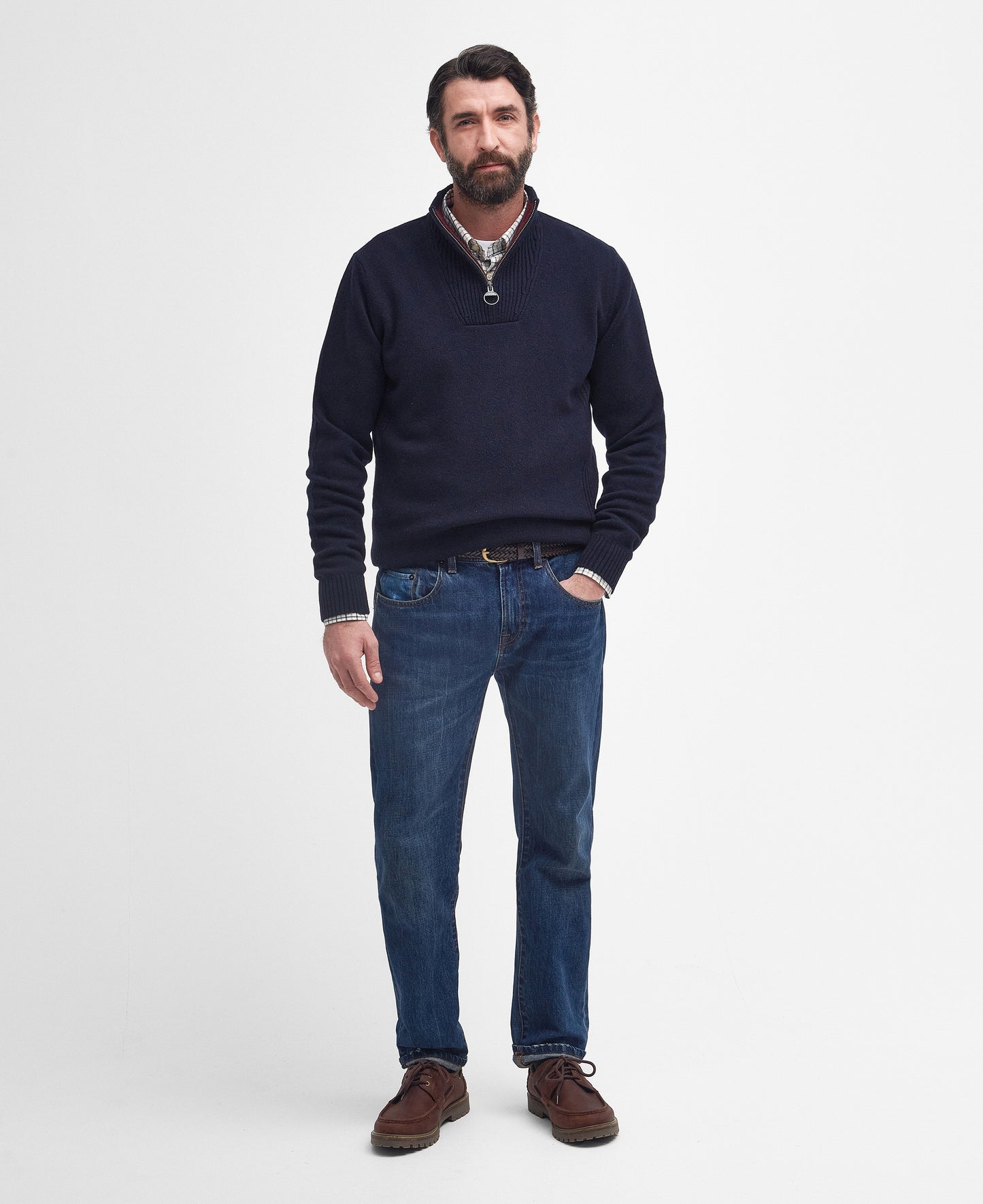 Barbour Nelson Essential Half Zip