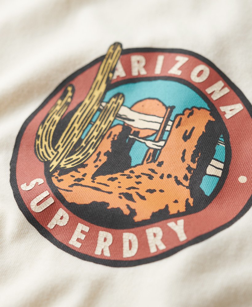 Superdry Travel Postcard Chest T-Shirt