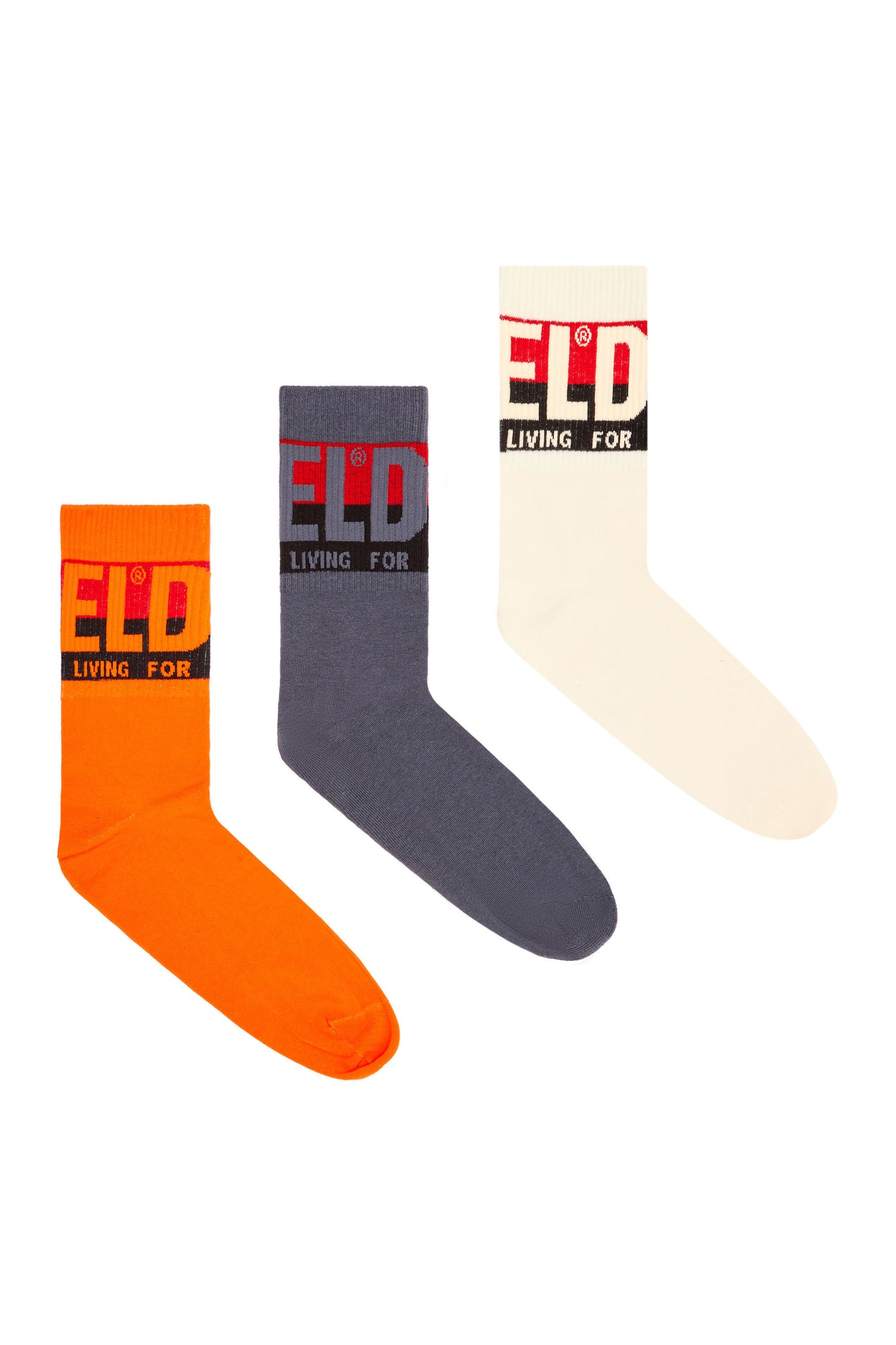 Diesel SKM-RAY Three Pack Socks