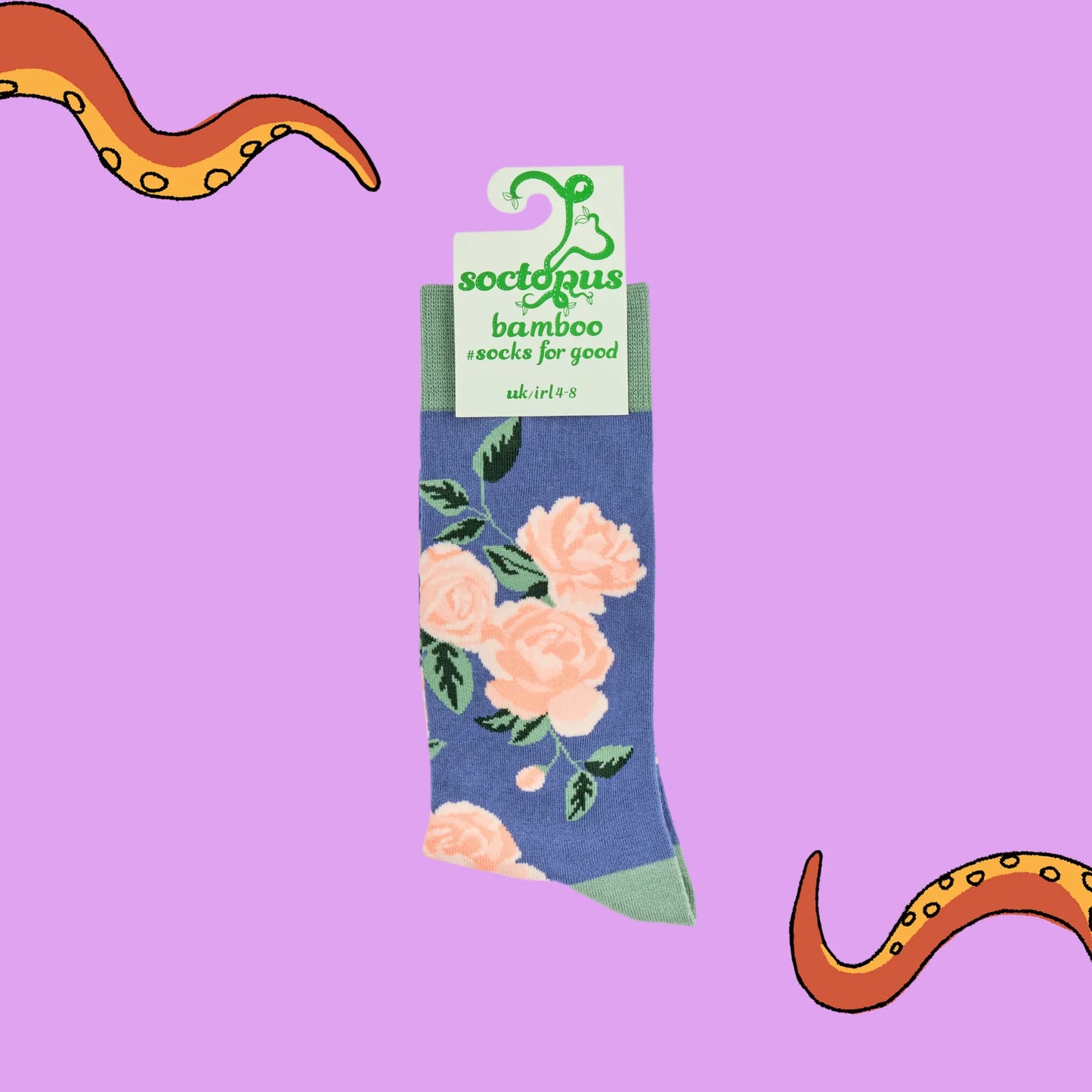 Socktopus Roses Bamboo Socks