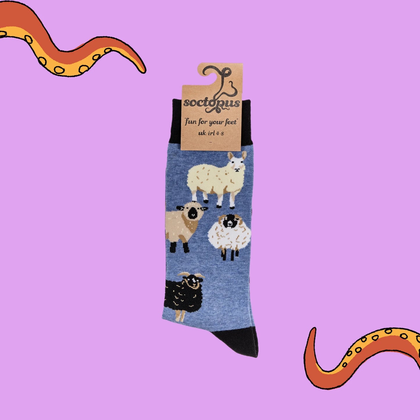 Socktopus Sheep Socks