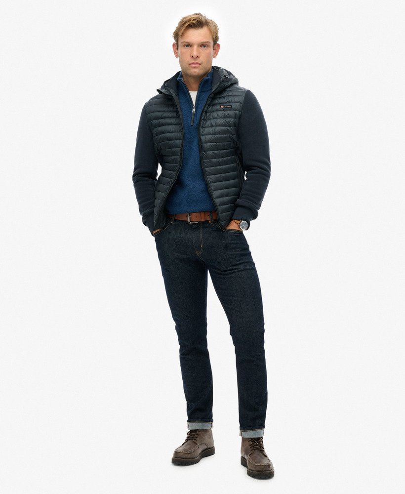 Superdry Hood Storm Fleece Hybrid Jacket