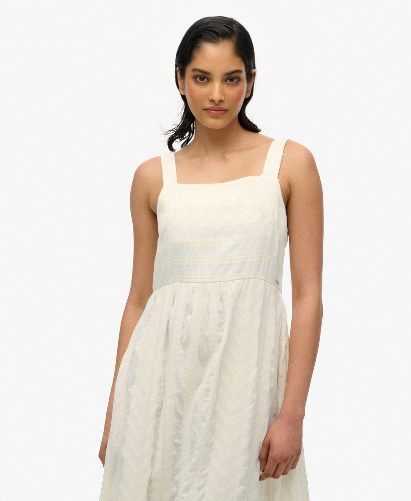 Superdry Statement Tiered Maxi Dress