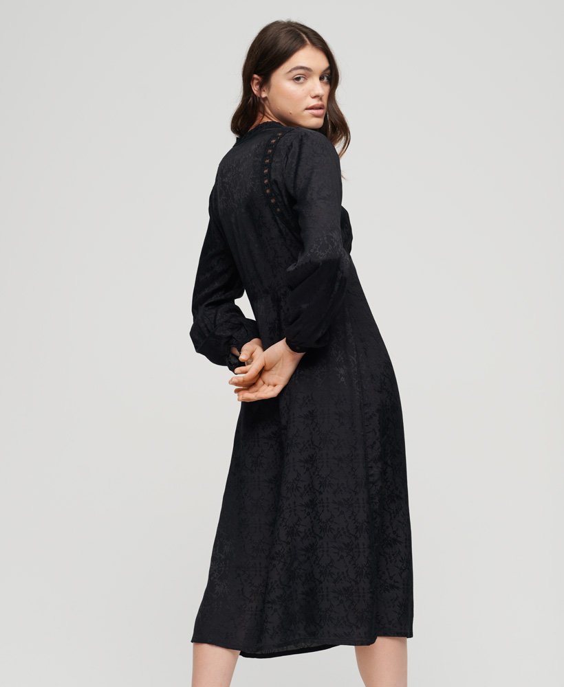 Superdry Lace Midi Dress