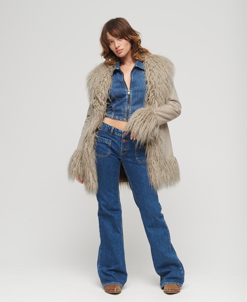 Superdry Vintage Afghan Coat