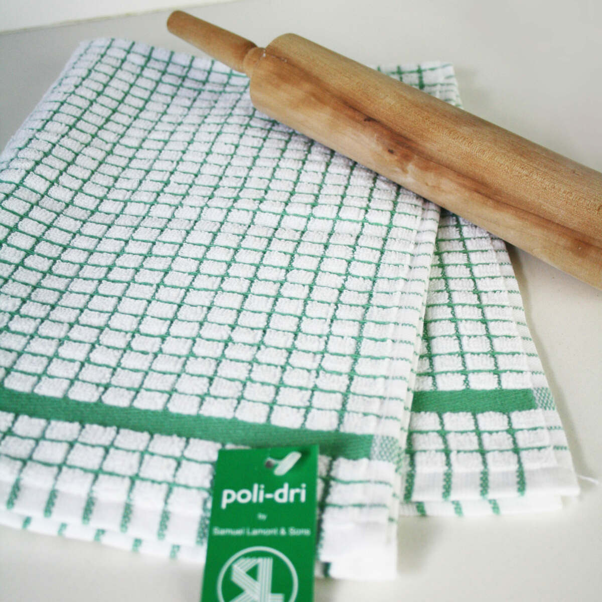 Poli Dri Tea Towel Green