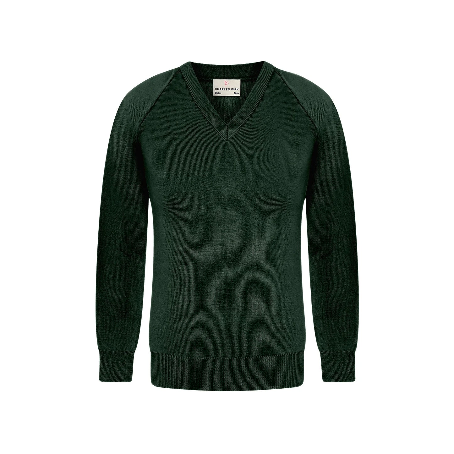 Bottle Green School Pullover