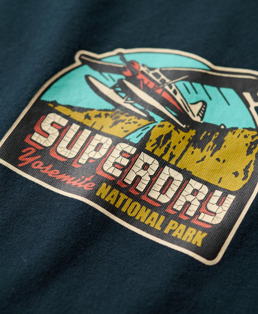 Superdry Travel Postcard Chest T-Shirt
