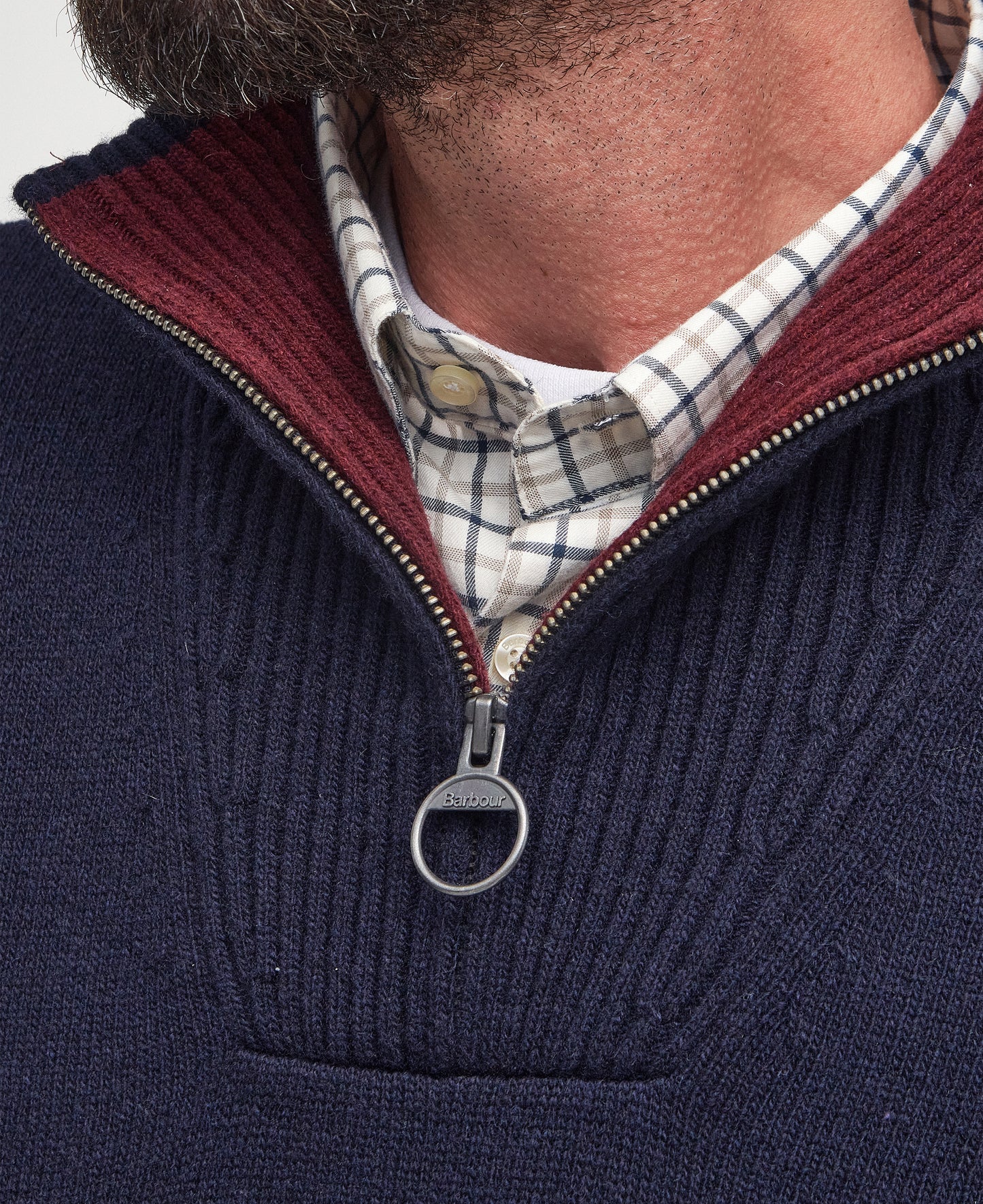 Barbour Nelson Essential Half Zip