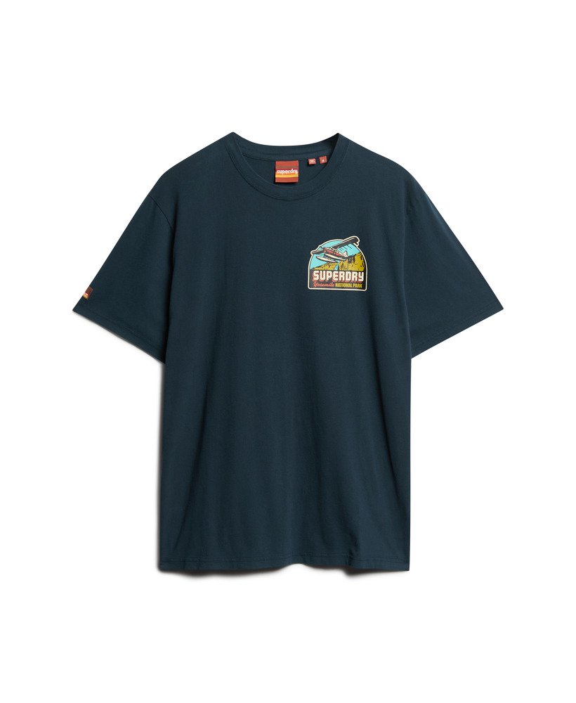 Superdry Travel Postcard Chest T-Shirt