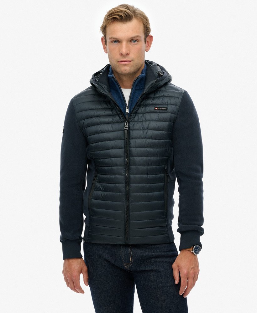 Superdry Hood Storm Fleece Hybrid Jacket