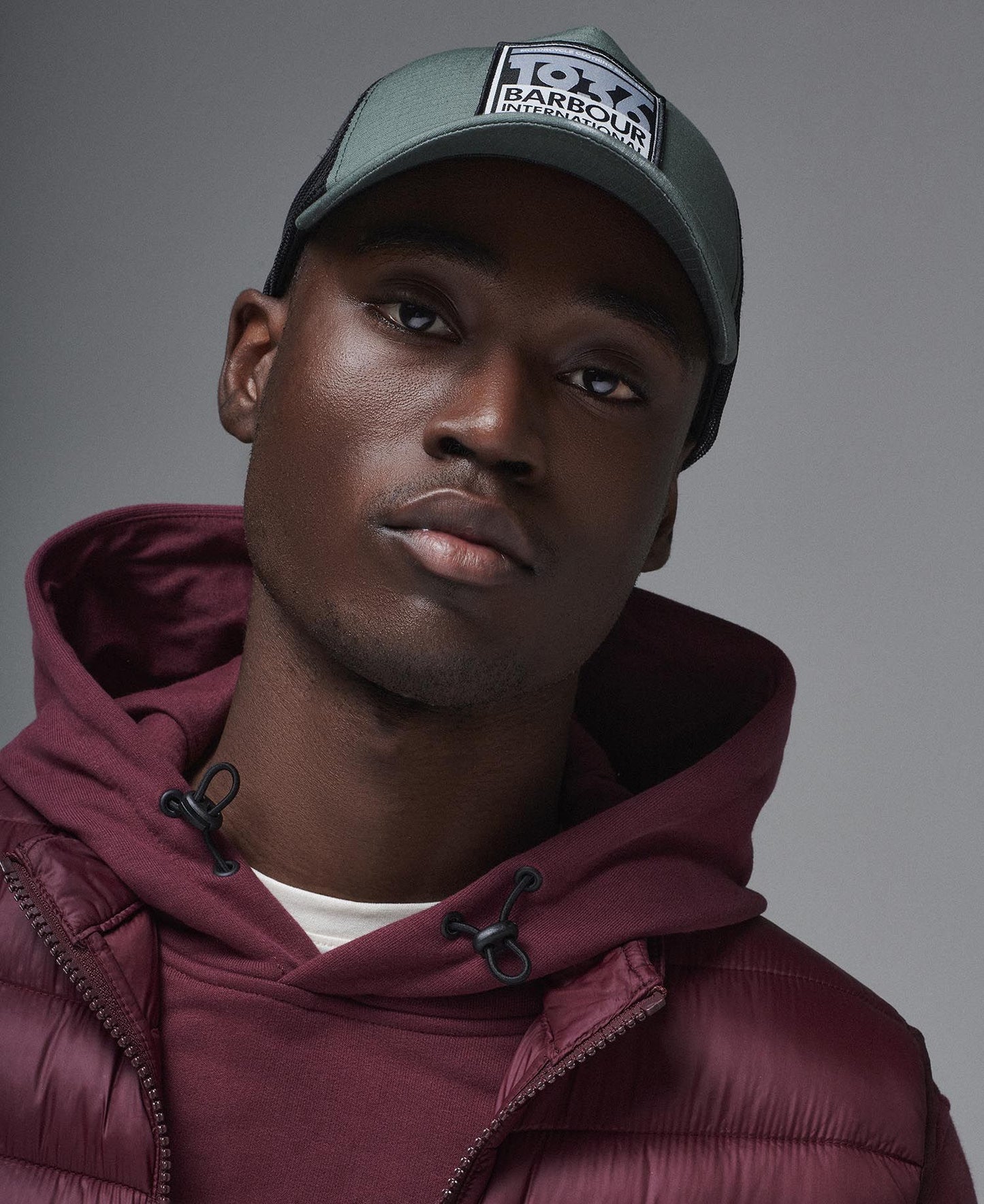 Barbour International Throttle Trucker Cap