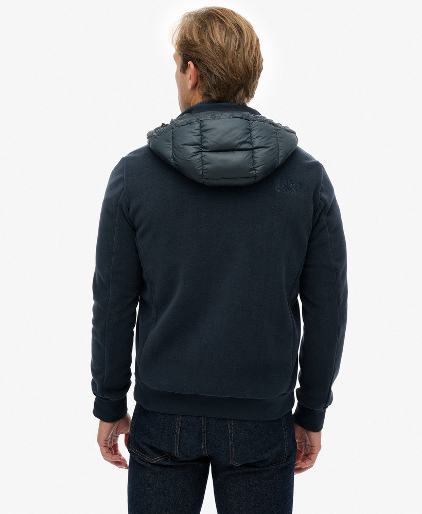 Superdry Hood Storm Fleece Hybrid Jacket