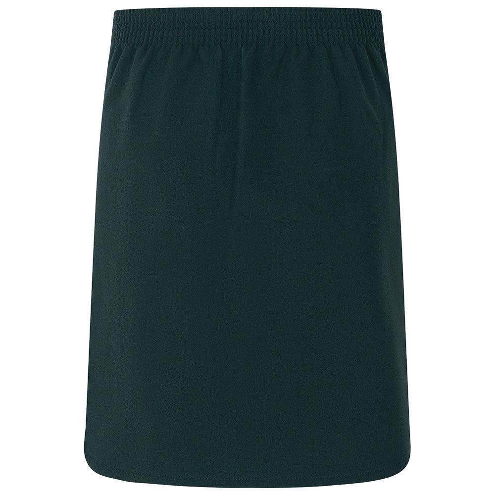 Zeco Bottle Green Stretch Straight Skirt GS3006