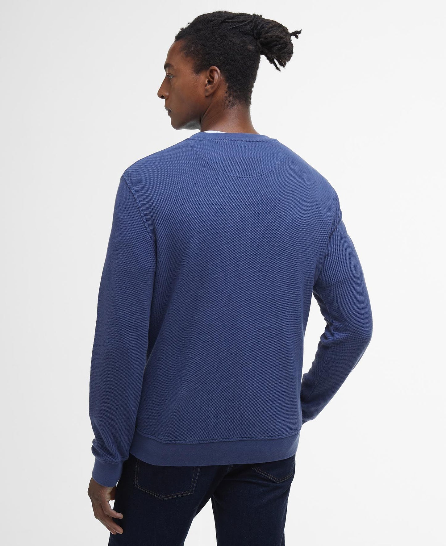 Barbour Pique Interlock Crew Sweatshirt