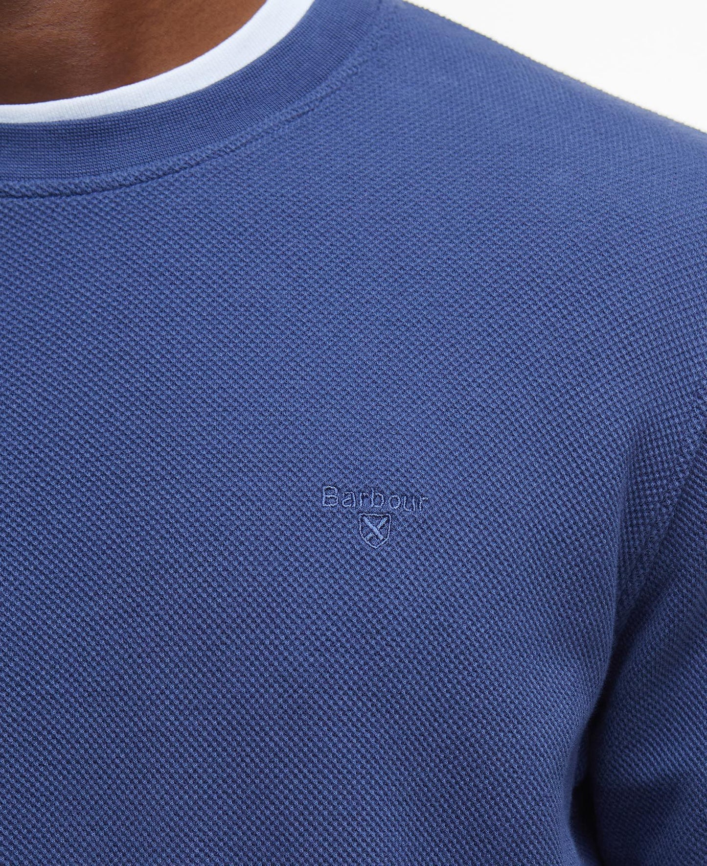Barbour Pique Interlock Crew Sweatshirt