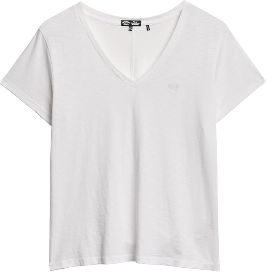 Superdry Studios Slub Emb Vee Tee