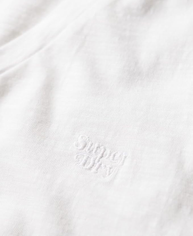 Superdry Studios Slub Emb Vee Tee