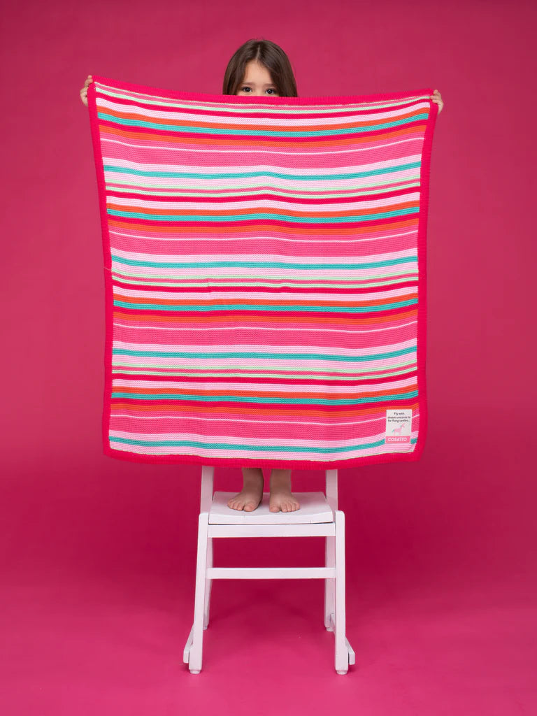 Cosatto Stripe Baby Blanket