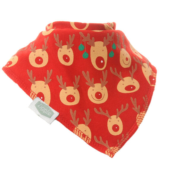 Christmas Reds Bib Set