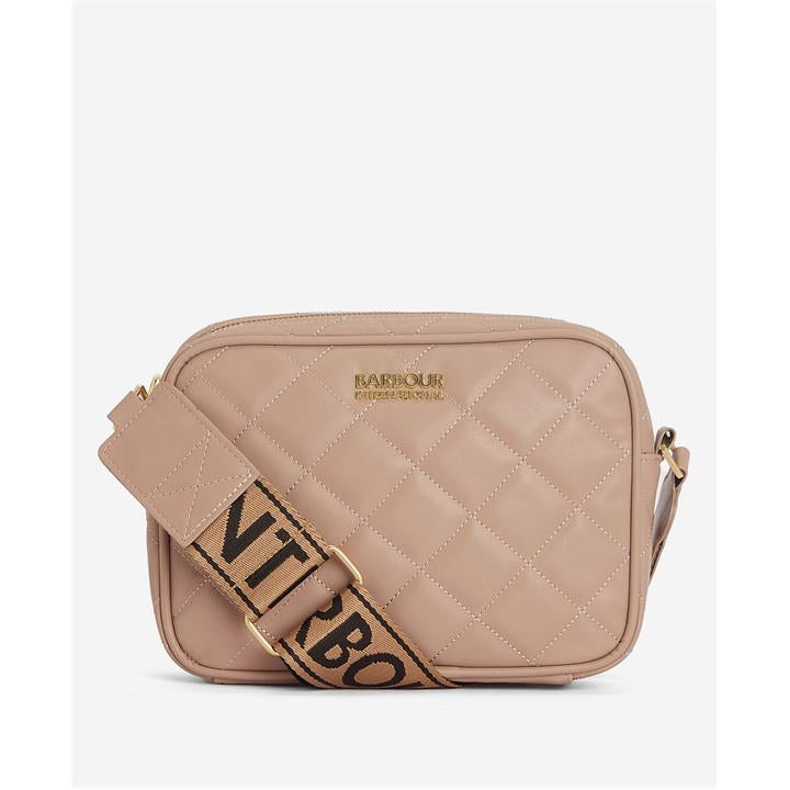 Barbour International Womens Quilted Sloane Crossbody Bag