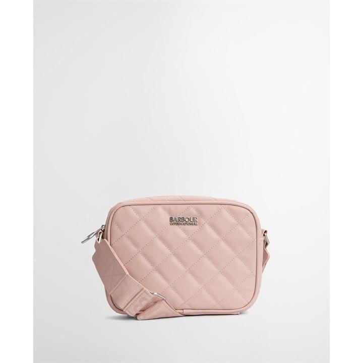 Barbour International Womens Quilted Sloane Crossbody Bag