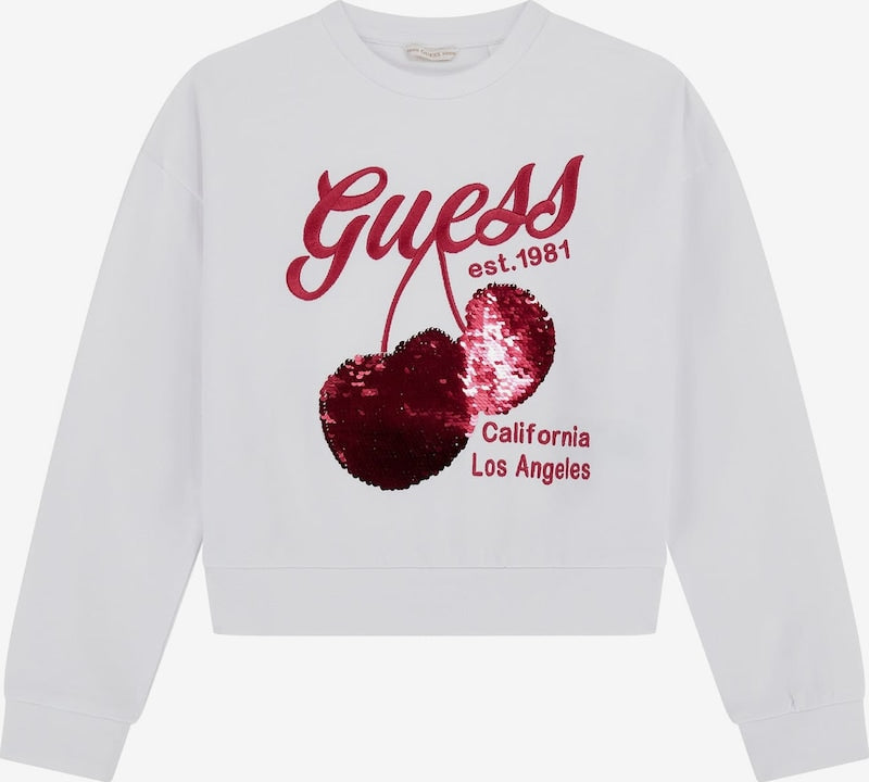 Guess Girls Cherry Sweatshirt - J5GQ00KA6R4