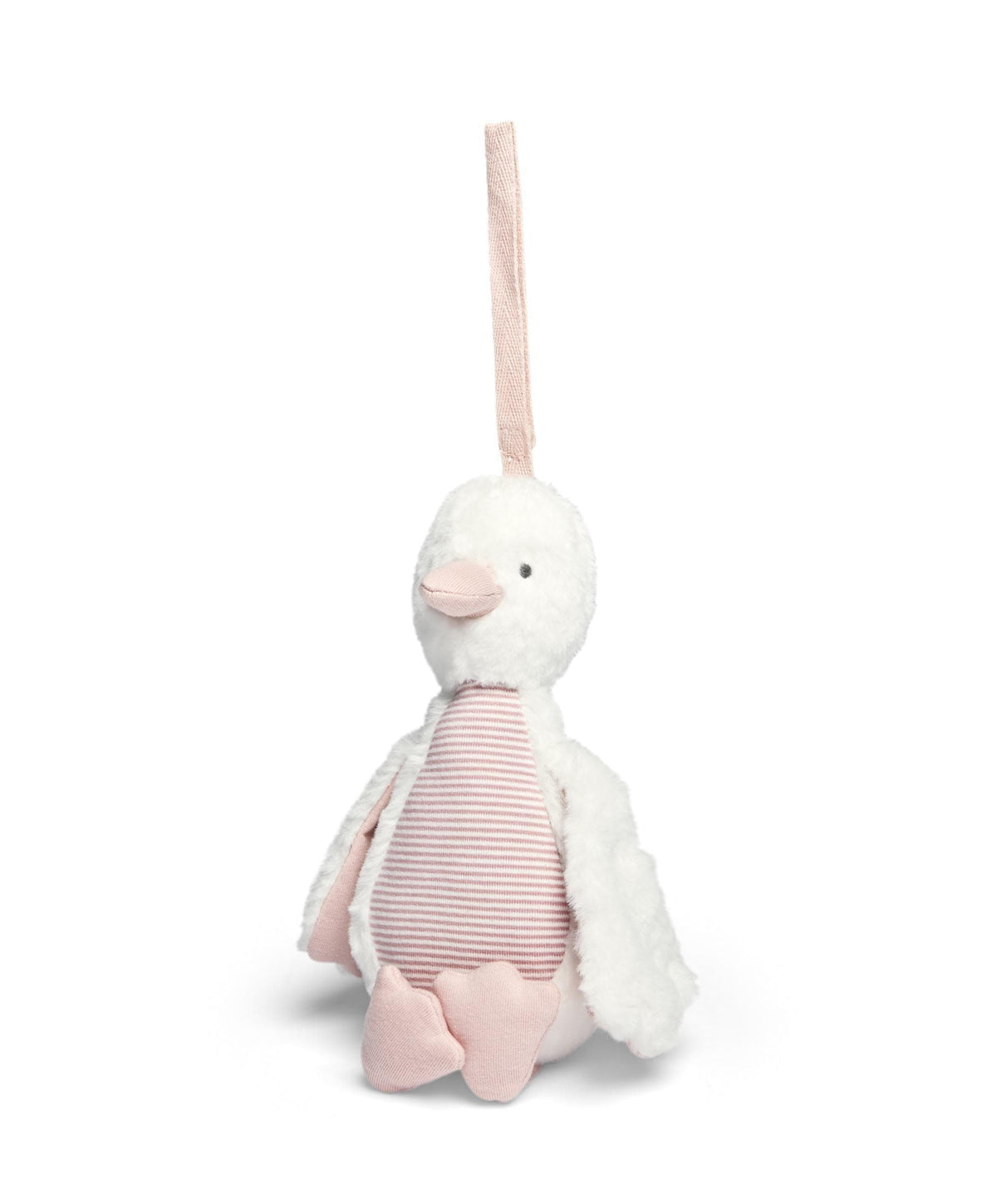 Mamas & Papas Soft Toy - Chime Duck Pink & Grey