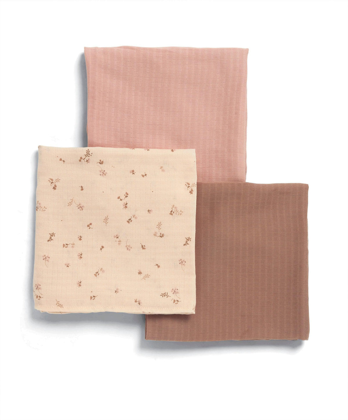 Mamas & Papas Large Wildflower Muslin Cloths - 3 pack