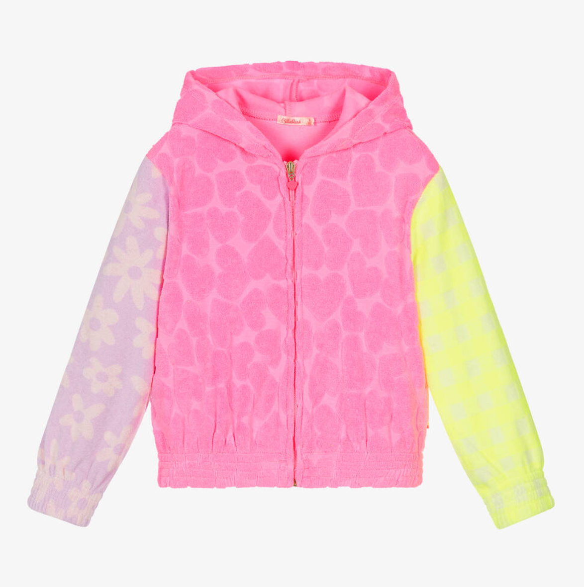 Billieblush Towelling Zip-Up Top U20100