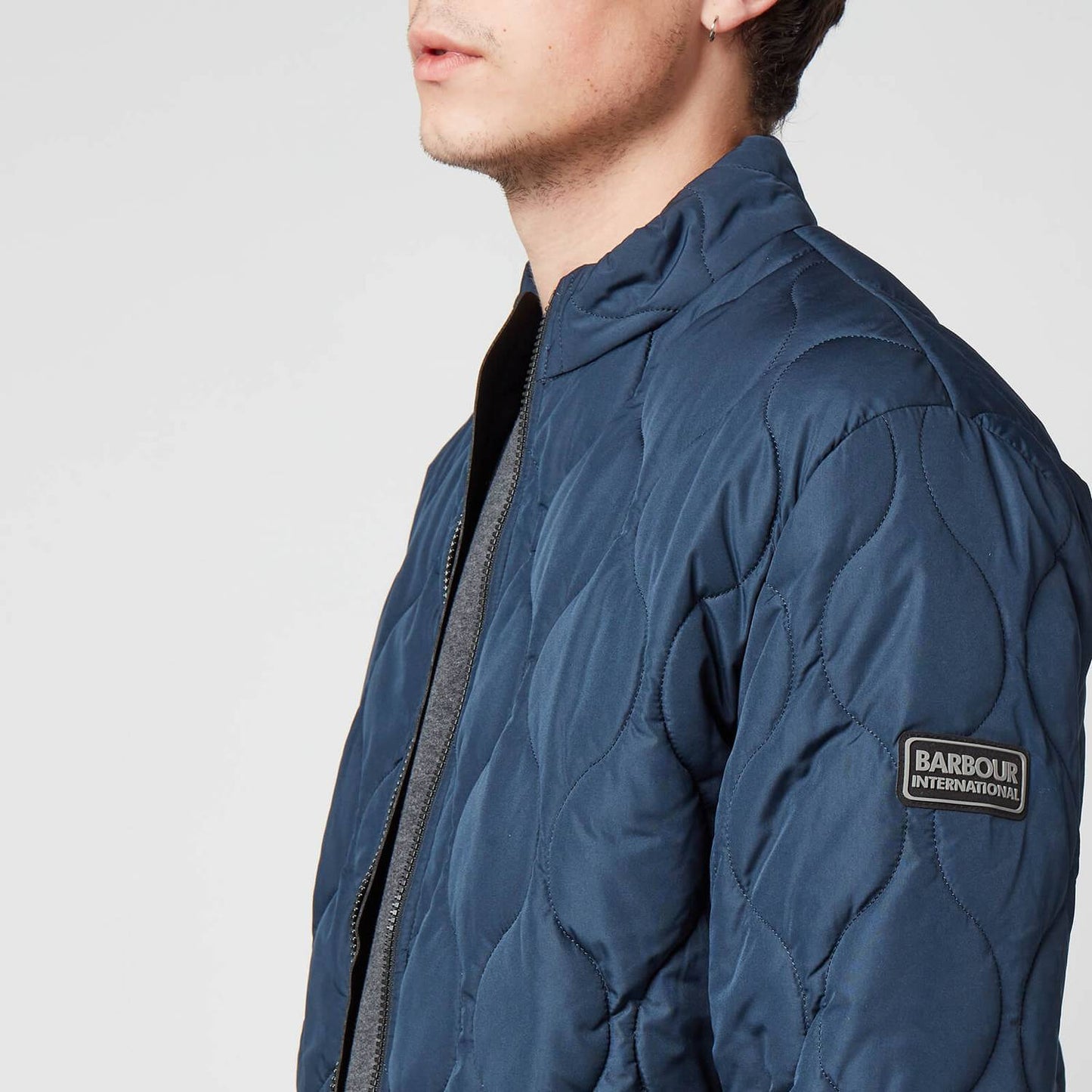 Barbour International Accelerator Snake Quilt