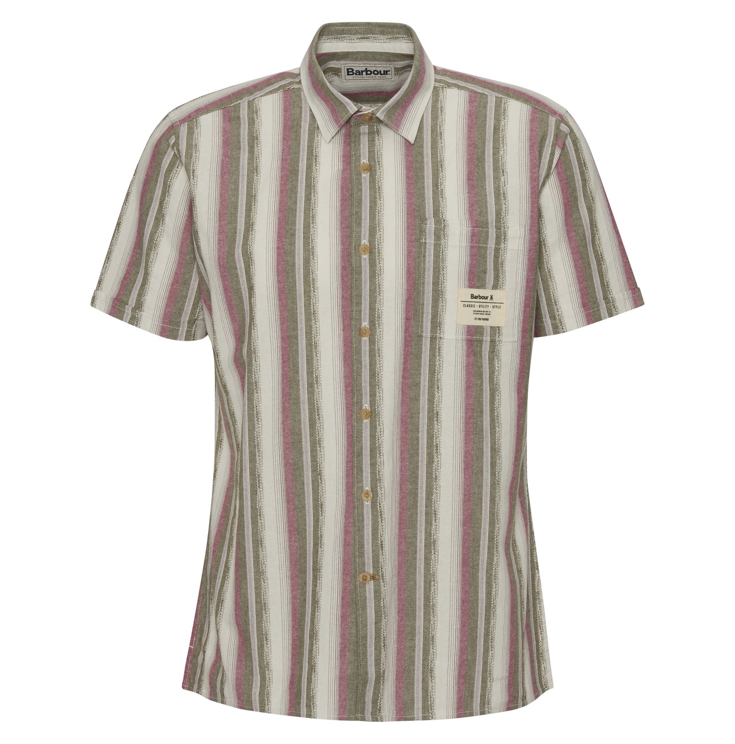 Barbour Lipton Striped S/S Relaxed Fit Shirt