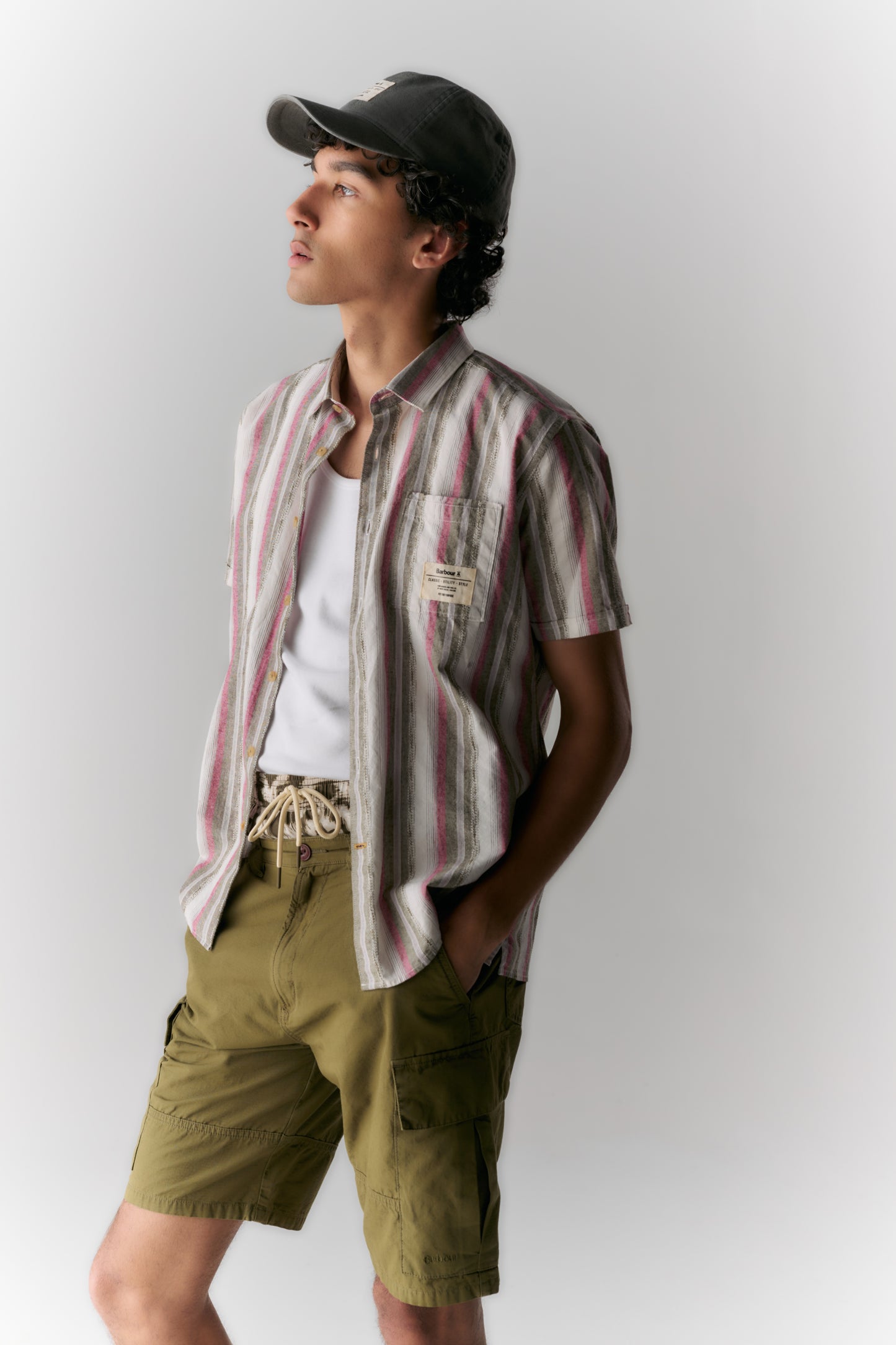 Barbour Lipton Striped S/S Relaxed Fit Shirt