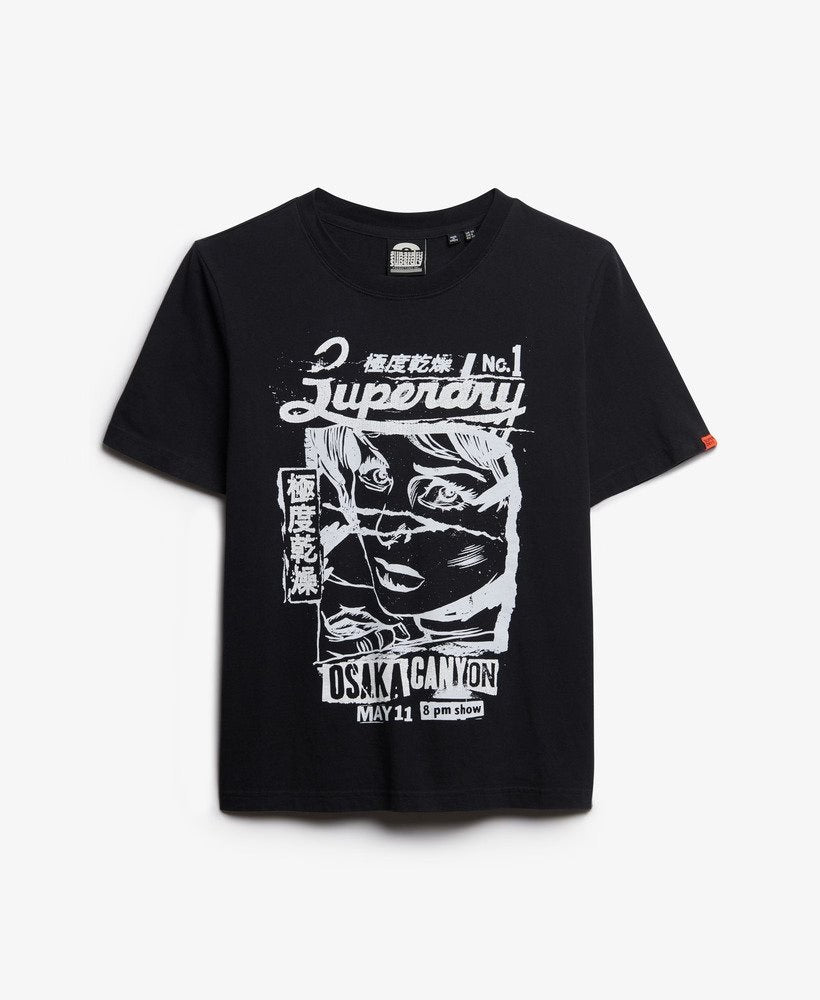Superdry Womens Punk Poster T-Shirt