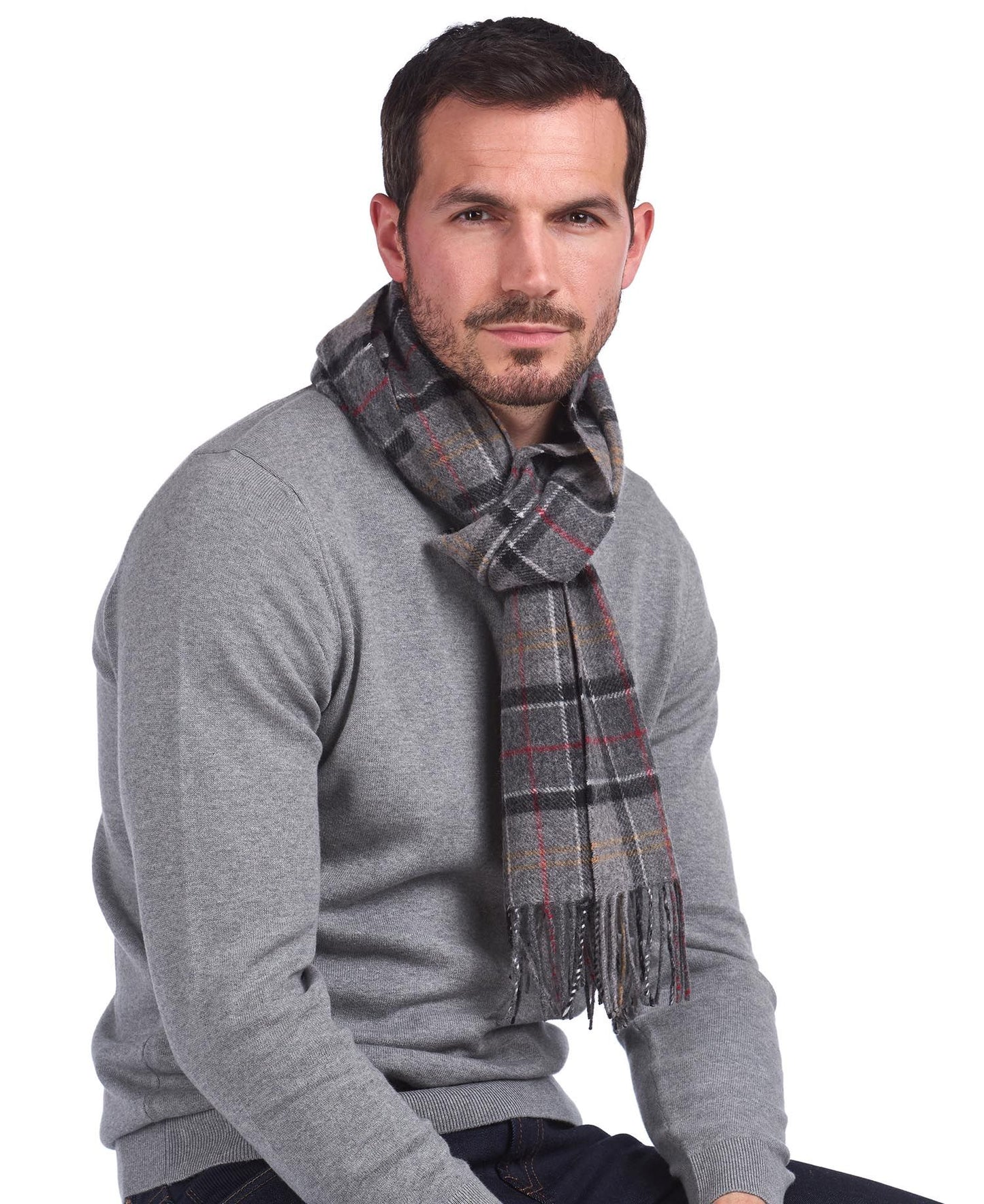 Barbour Tartan Lambswool Scarf