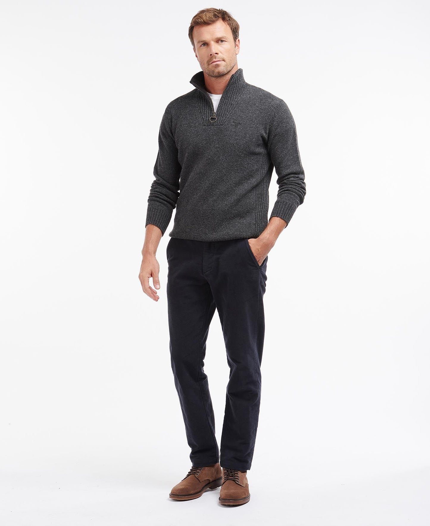 Barbour Essential Lambswool Half Zip