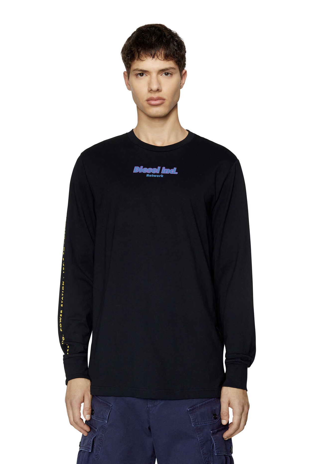 Diesel T-Just-LS E4 Long Sleeve T-Shirt