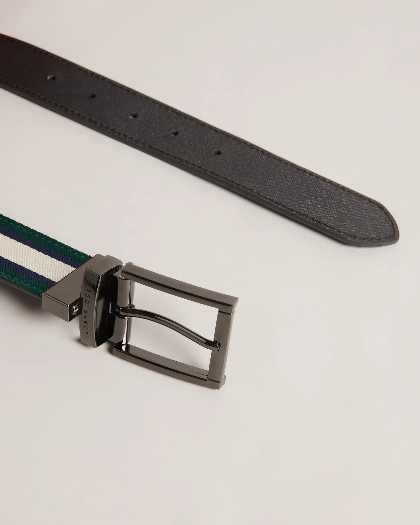 Ted Baker Strype Contrast Reversible Belt