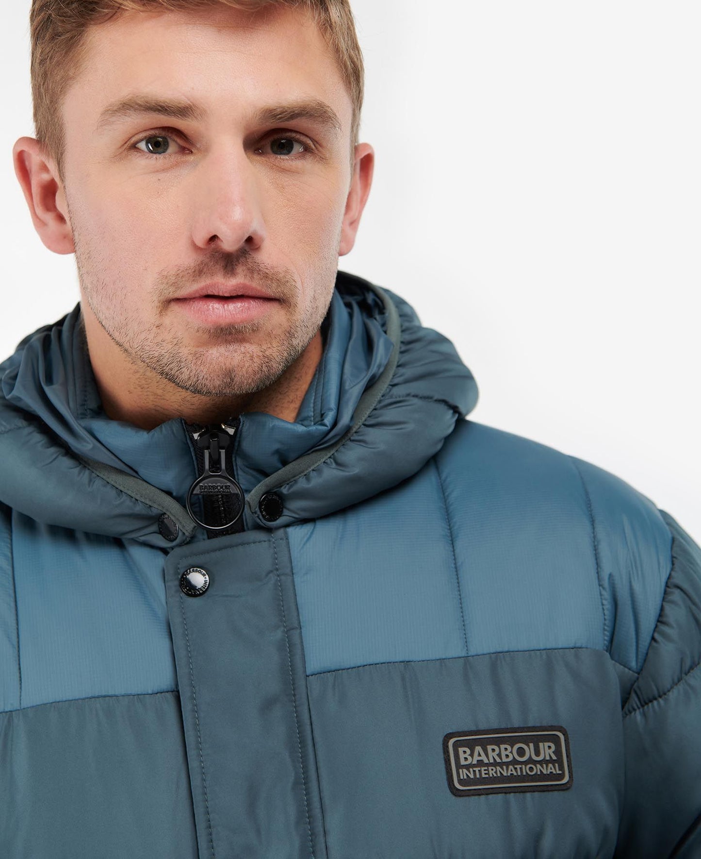 Barbour International Peak Baffle Quilted Jacket