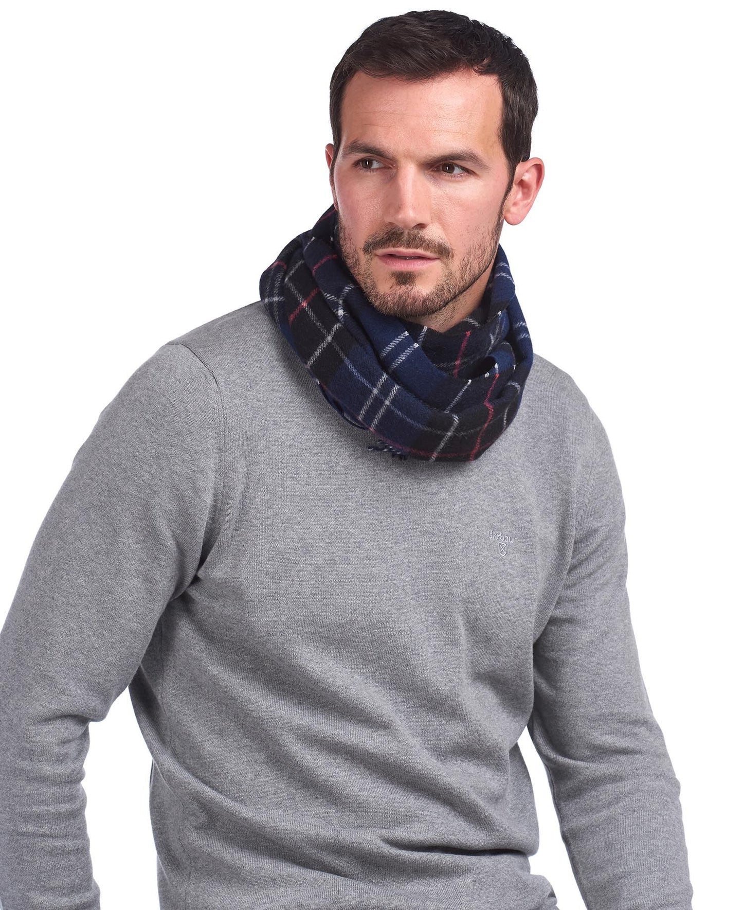Barbour Tartan Lambswool Scarf